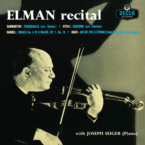 Mischa Elman Recital - Analogphonic LP Vinyl Record Hub