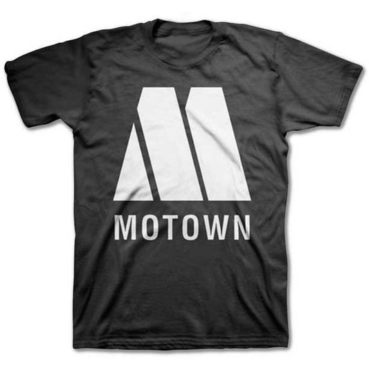 Motown Logo Black Men's T-Shirt Vinyl LP Hub