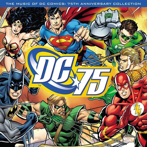 DC 75: The Music of DC Comics 75th Anniversary Collection - Music on Vinyl LP Vinyl Record Hub