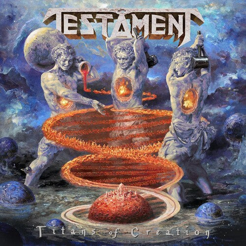 Testament - Titans of Creation - Orange LP Vinyl Record Hub