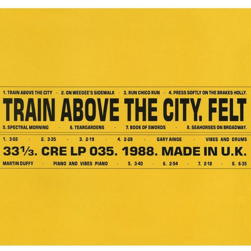 Felt - Train Above The City - Import LP Vinyl Record Hub