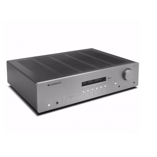 Cambridge - AXR100 FM/AM Stereo Receiver Vinyl Record Hub