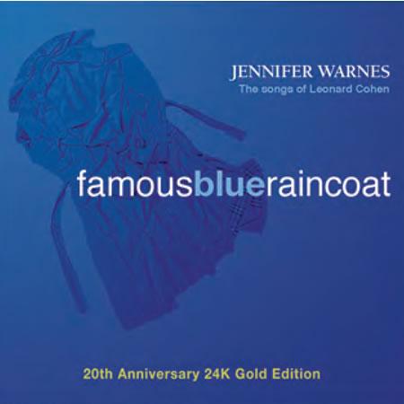 Jennifer Warnes - Famous Blue Raincoat - 24k Gold CD Vinyl Record Hub