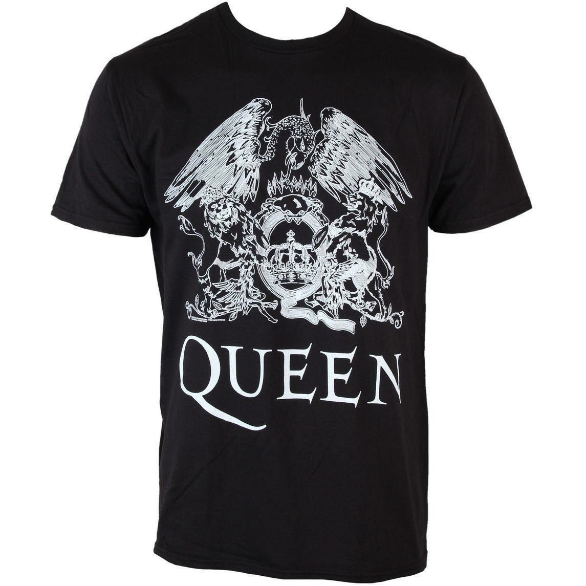 Queen White Logo Men's T-Shirt Vinyl LP Hub