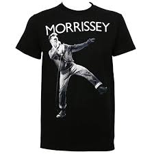 Morrissey Kick Men's T-Shirt Black Vinyl LP Hub