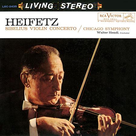 Walter Hendl - Sibelius: Violin Concerto in D Minor/ Jascha Heifetz, violin - Analogue Productions LP Vinyl LP Hub