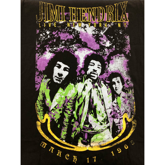 Jimi Hendrix March 17th 1968 Woman's T-Shirt Vinyl LP Hub