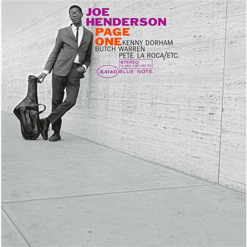 Joe Henderson - Page One - Classic Series LP Vinyl Record Hub