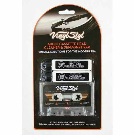 Vinyl Styl - Audio Cassette Head Cleaner & Demagnetizer Vinyl LP Hub