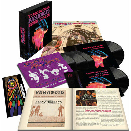 Black Sabbath - Paranoid - Super Deluxe LP Box Set Vinyl Record Hub
