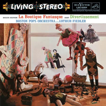 Arthur Fiedler, Boston Pops Orchestra - Rossini-Respighi: La Boutique Fantasque & Ibert: Divertissement - Analogue Productions LP Vinyl LP Hub