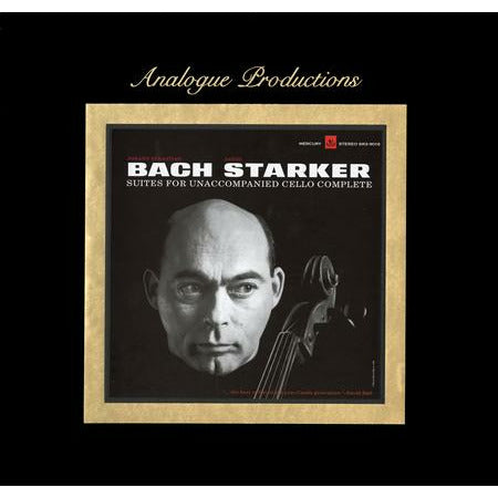 Janos Starker - Bach: Suites for Unaccompanied Cello - Analogue Productions 45 RPM LP Box Set Vinyl LP Hub
