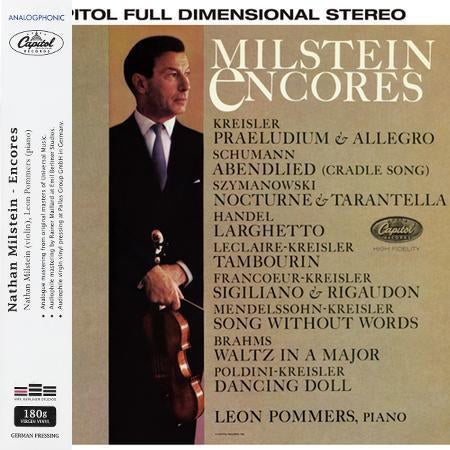 Nathan Milstein - Encores/ Pommers - Analogphonic LP Vinyl Record Hub