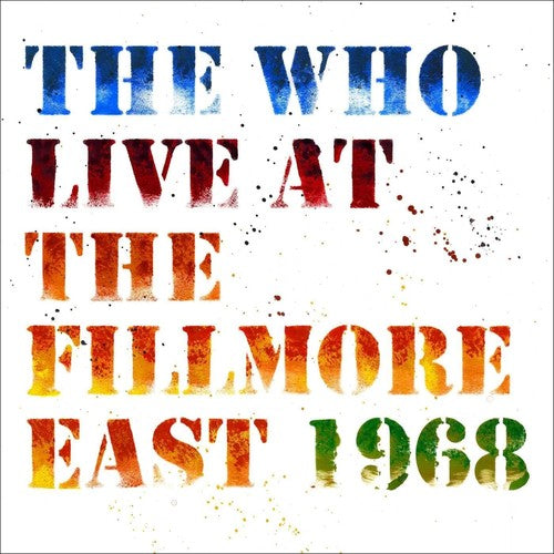 The Who - Live At The Fillmore East - LP Vinyl Record Hub