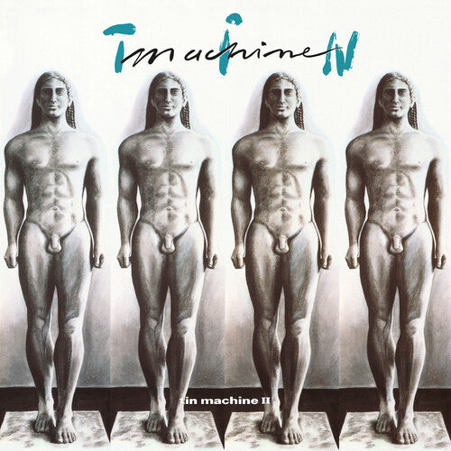 David Bowie, Tin Machine - Tin Machine II - Silver LP (With Cosmetic Damage) Vinyl Record Hub