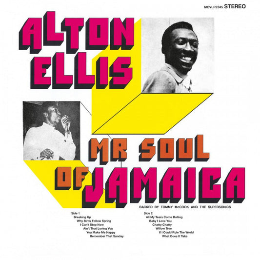 Alton Ellis - Mr Soul Of Jamaica - Music On Vinyl LP Vinyl Record Hub