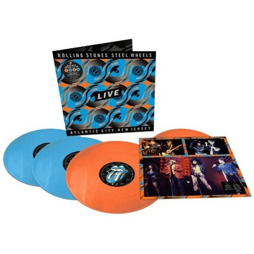 The Rolling Stones - Steel Wheels Live (Live From Atlantic City, NJ, 1989) - 4x LP Set Vinyl Record Hub