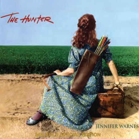 Jennifer Warnes - The Hunter - 24k Gold CD Vinyl Record Hub