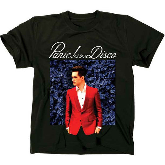 Panic At The Disco Blue Wall Men's T-Shirt Vinyl LP Hub