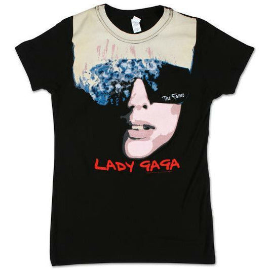 Lady Gaga The Fame Woman's T-Shirt Vinyl LP Hub