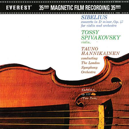 Tauno Hannikainen - Sibelius: Concerto in D Minor/ Spivakovsky - Classic Records LP Vinyl Record Hub