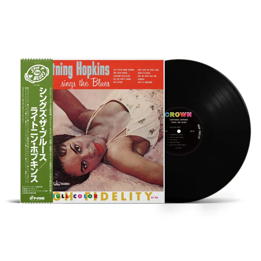 Lightnin' Hopkins - Sings the Blues - Japanese Import LP Vinyl Record Hub