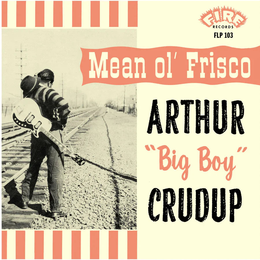 Arthur "Big Boy" Crudup - Mean Ol' Frisco - Japanese Import LP Vinyl Record Hub