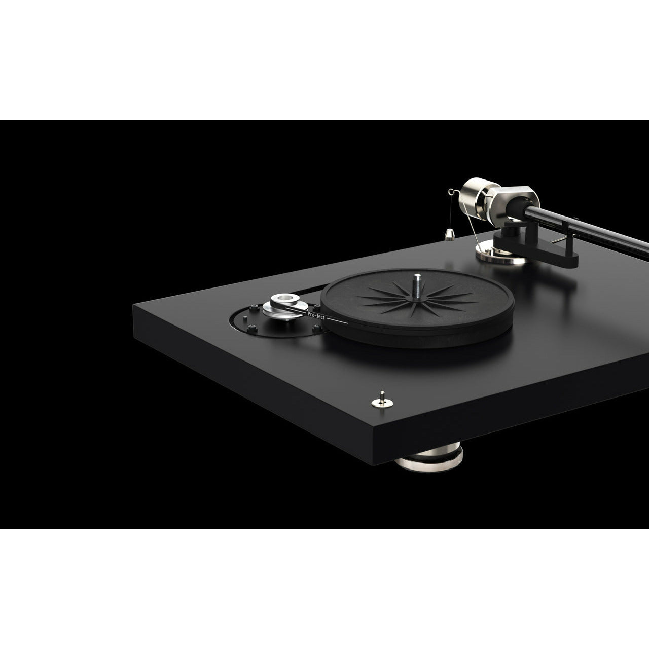 Pro-Ject - Debut PRO Turntable With Rainier MM Cartridge Vinyl Record Hub