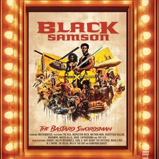 Wu-Tang & Mathematics - Black Samson, The Bastard Swordsman - LP Vinyl Record Hub