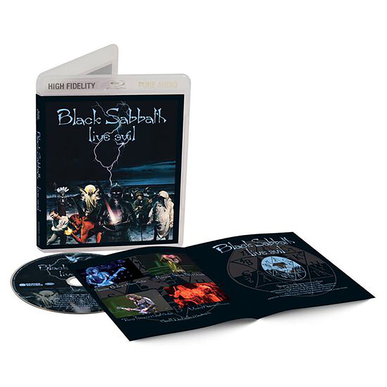 Black Sabbath - Live Evil - Blu-Ray Audio Disc Vinyl Record Hub