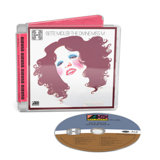 Bette Midler - The Divine Miss M - Quadio Blu-Ray Audio Disc Vinyl Record Hub