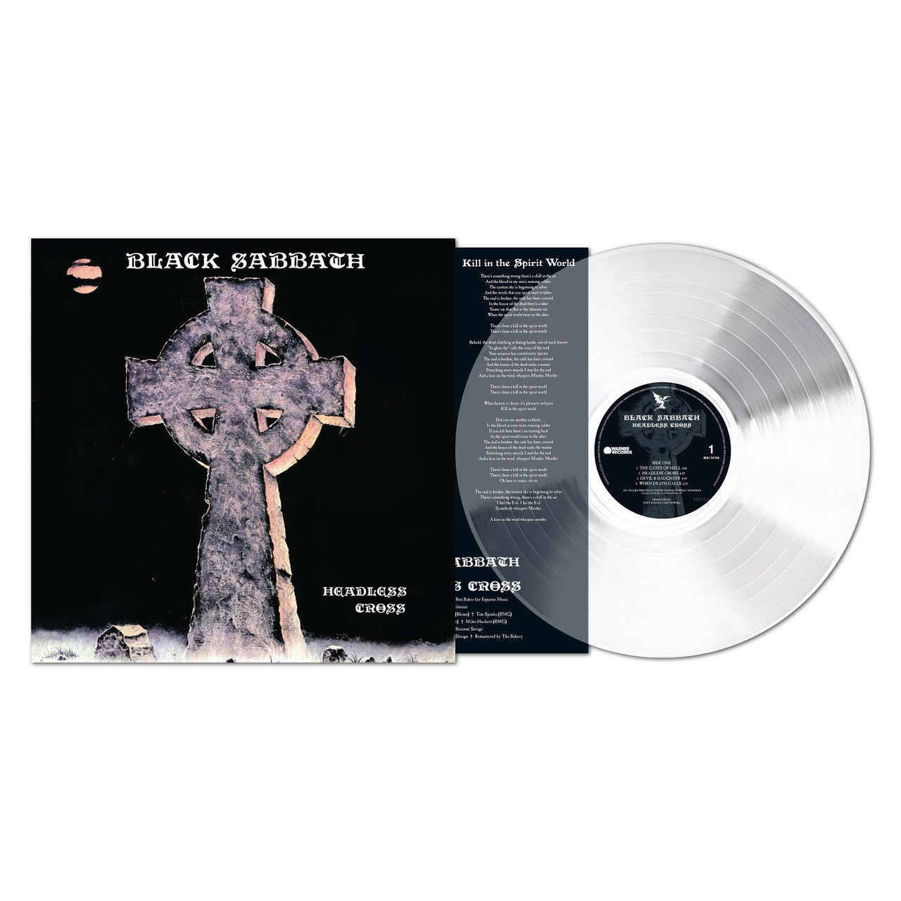 Black Sabbath - Headless Cross - Clear LP Vinyl Record Hub