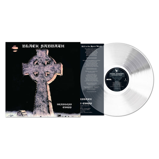 Black Sabbath - Headless Cross - Clear LP Vinyl Record Hub