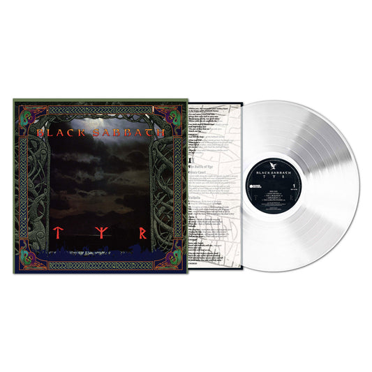 Black Sabbath - Tyr - Clear LP Vinyl Record Hub