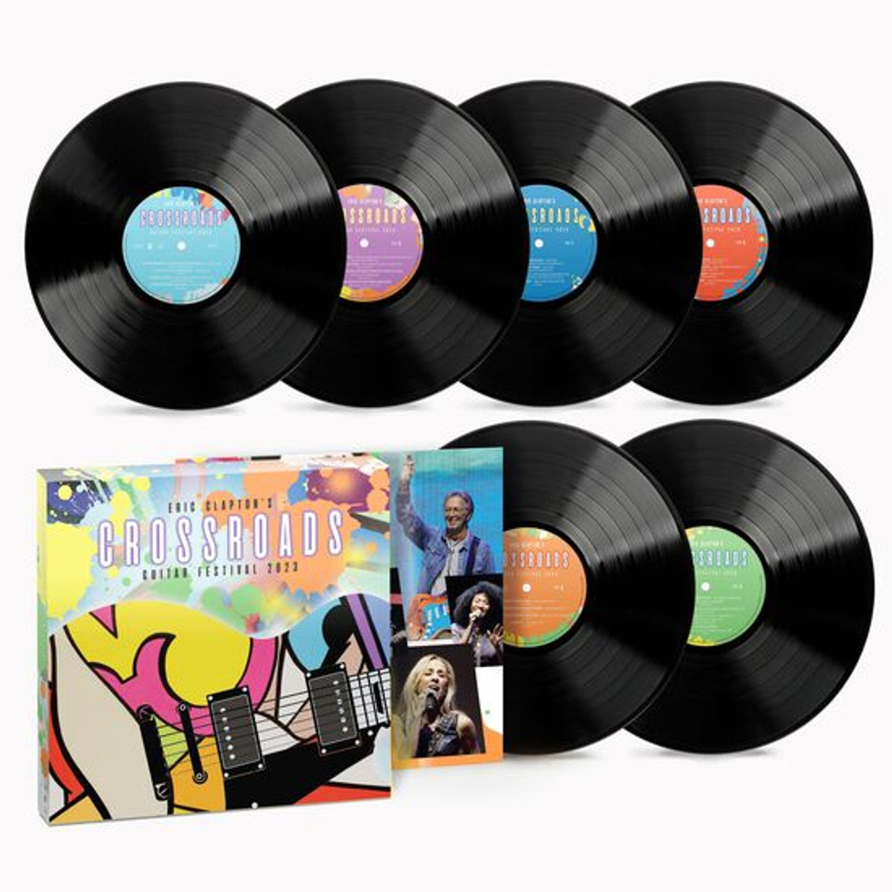 Eric Clapton - Crossroads Guitar Festival 2023 - 6x LP Box Set Vinyl Record Hub