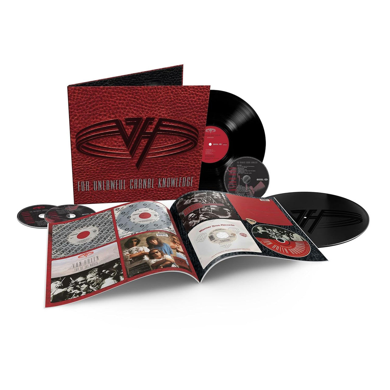 Van Halen - For Unlawful Carnal Knowledge - Remastered Expanded Edition 2LP + 2CD + Blu-Ray Set Vinyl Record Hub