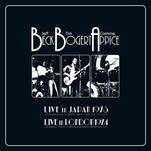 Beck Bogert & Appice - Live 1973 & 1974 - Box Set LP Vinyl Record Hub