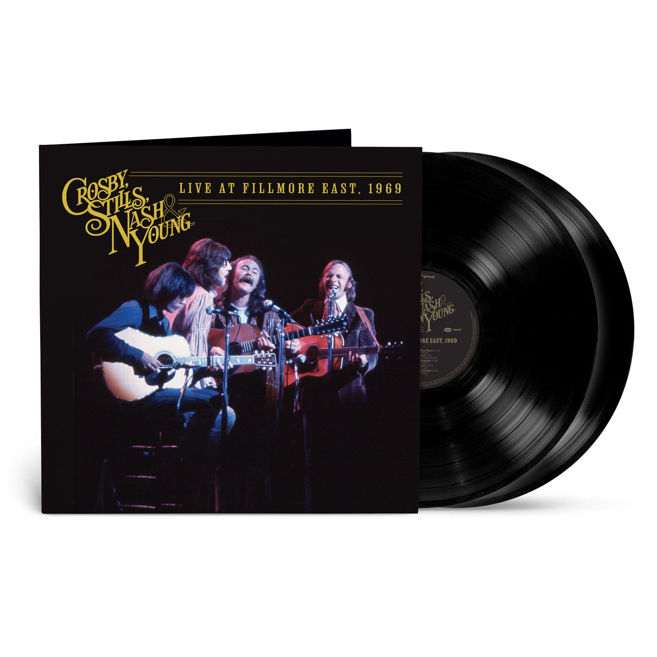 Crosby, Stills, Nash & Young - Live at Fillmore East, 1969 - Clear Vinyl - LP Vinyl Record Hub