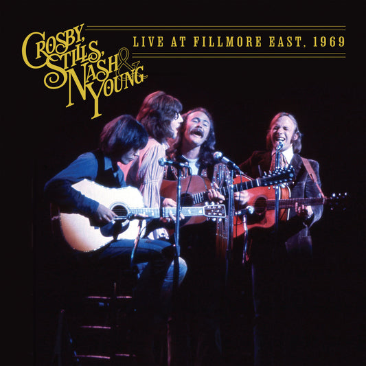 Crosby, Stills, Nash & Young - Live at Fillmore East, 1969 - Clear Vinyl - LP Vinyl Record Hub