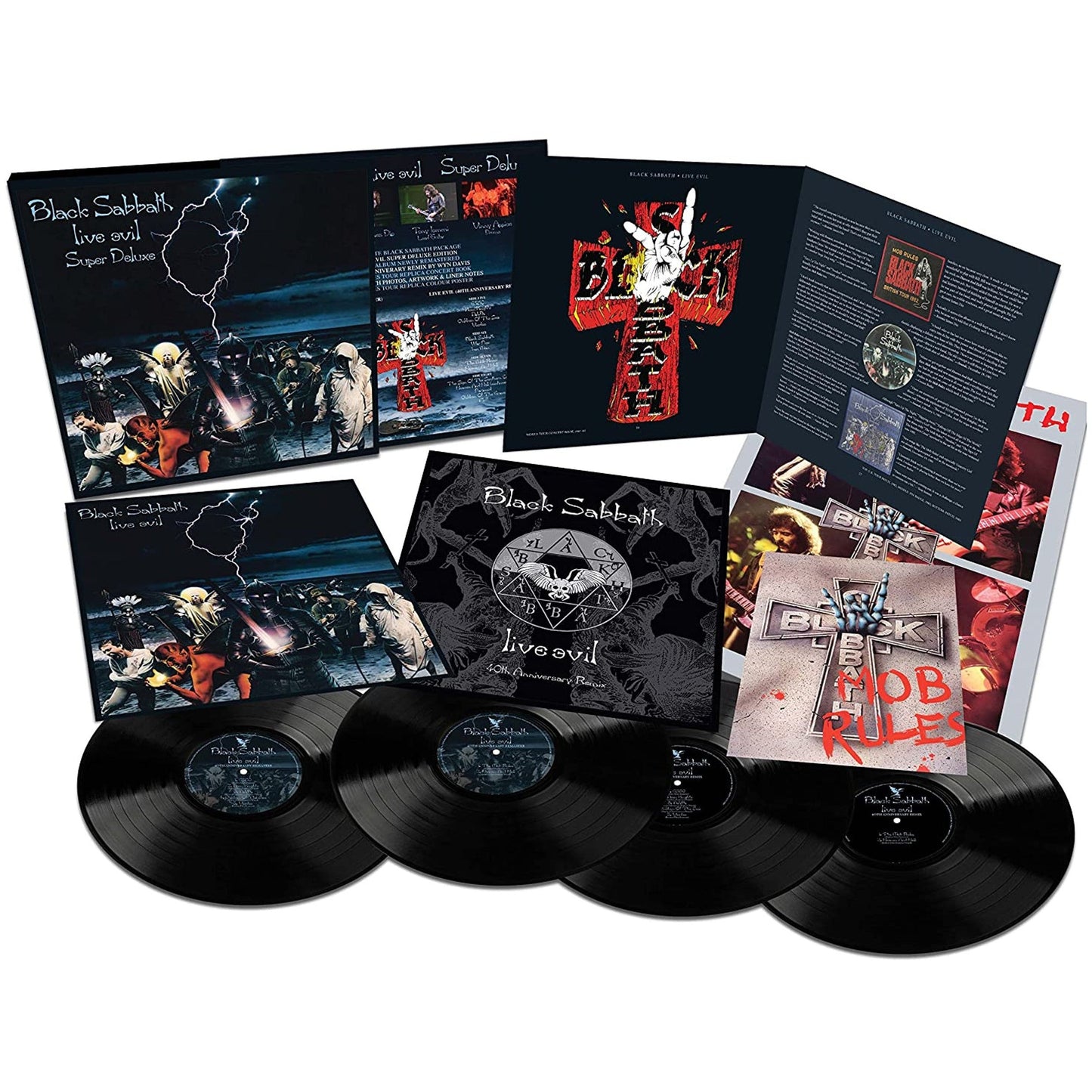 Black Sabbath - Live Evil (40th Anniversary Super Deluxe) - Boxed Set LP Vinyl Record Hub