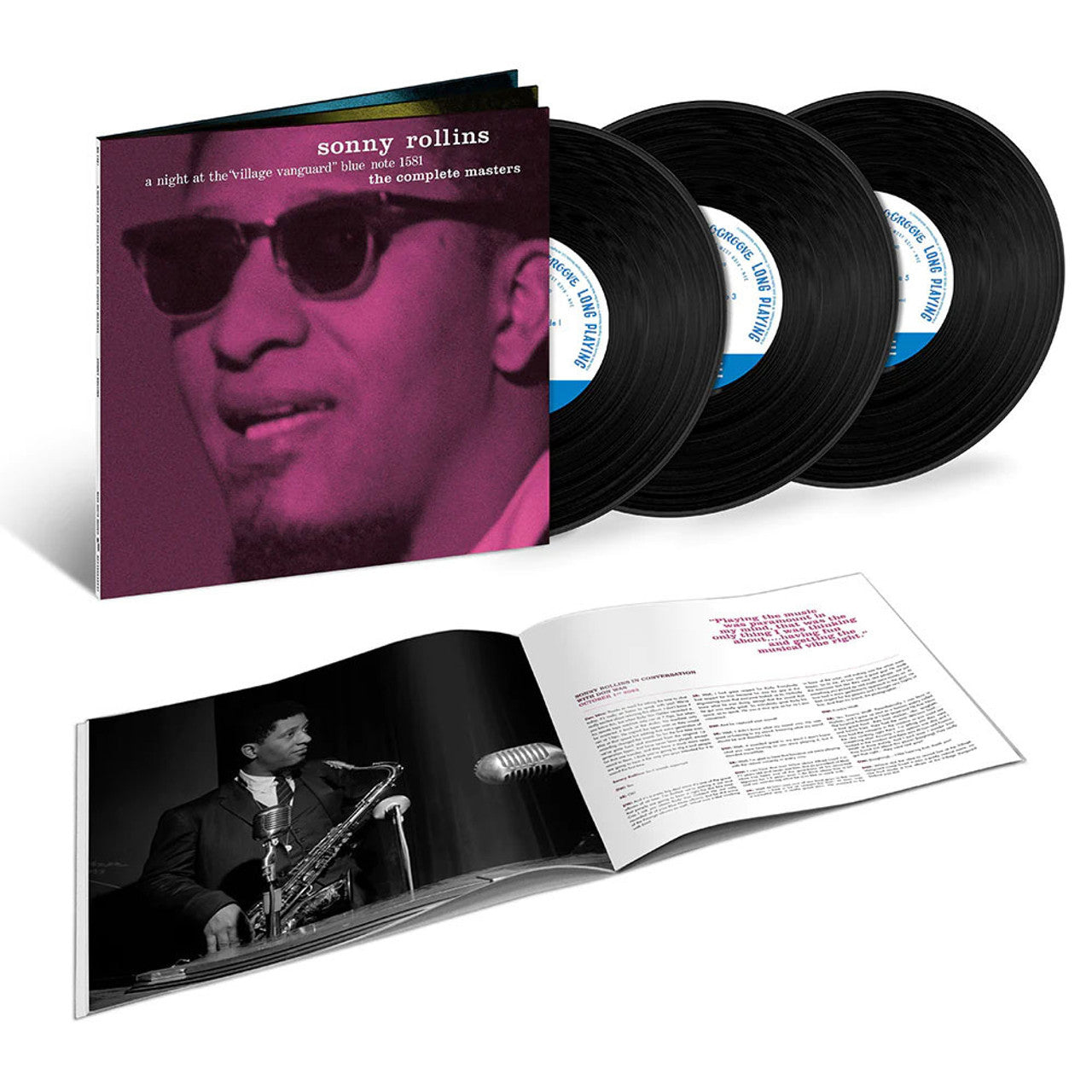 Sonny Rollins - A Night at the Village Vanguard: The Complete Masters - Tone Poet Series 3x LP Vinyl Record Hub
