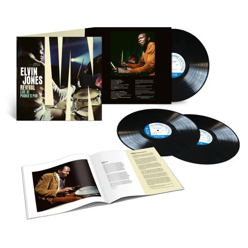 Elvin Jones - Revival - Live At Pookie's Pub - LP Vinyl Record Hub