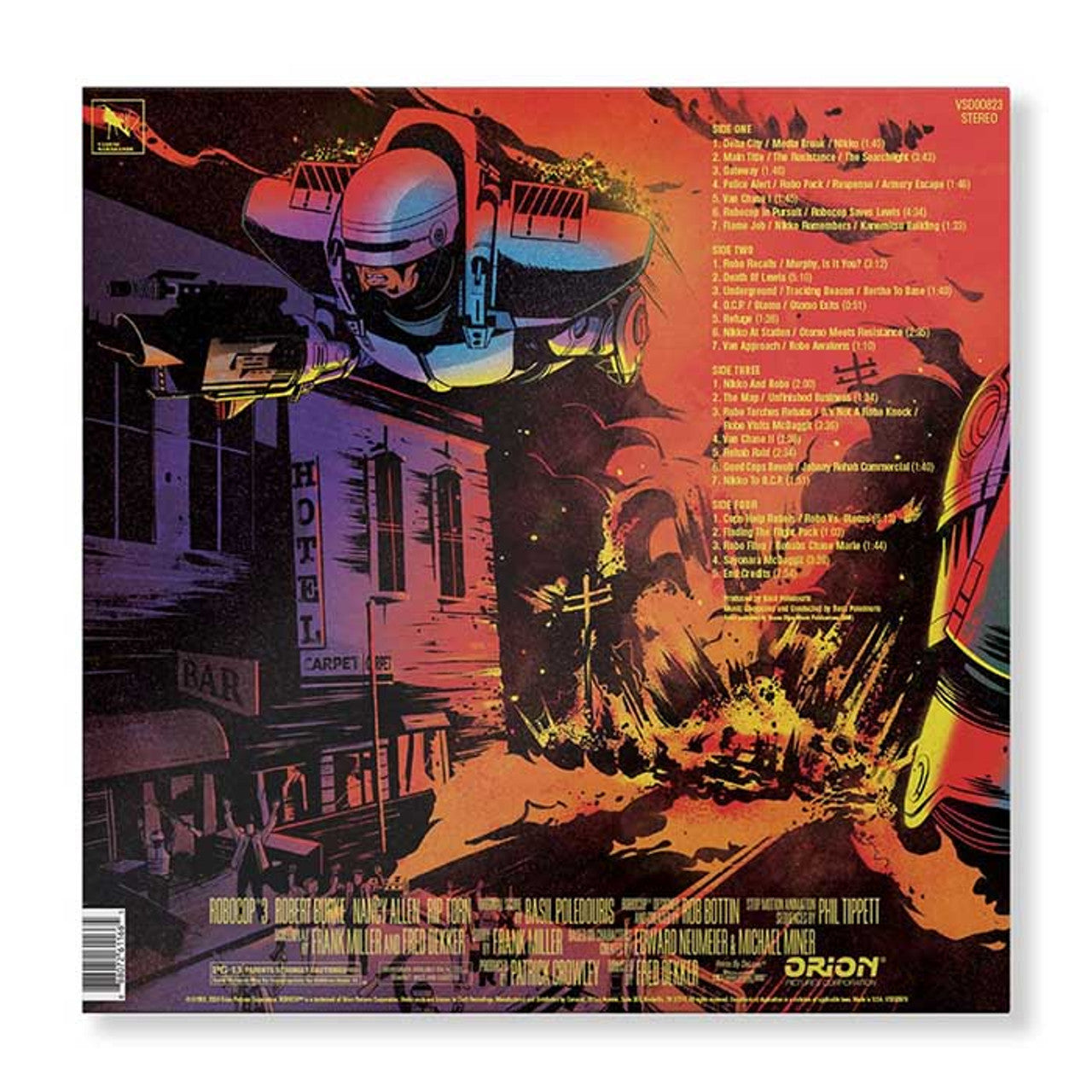 RoboCop 3 - Original Motion Picture Soundtrack (Deluxe Edition) - LP Vinyl Record Hub