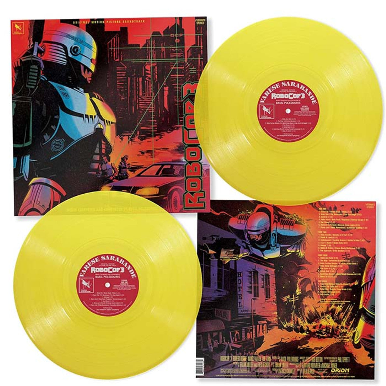 RoboCop 3 - Original Motion Picture Soundtrack (Deluxe Edition) - LP Vinyl Record Hub