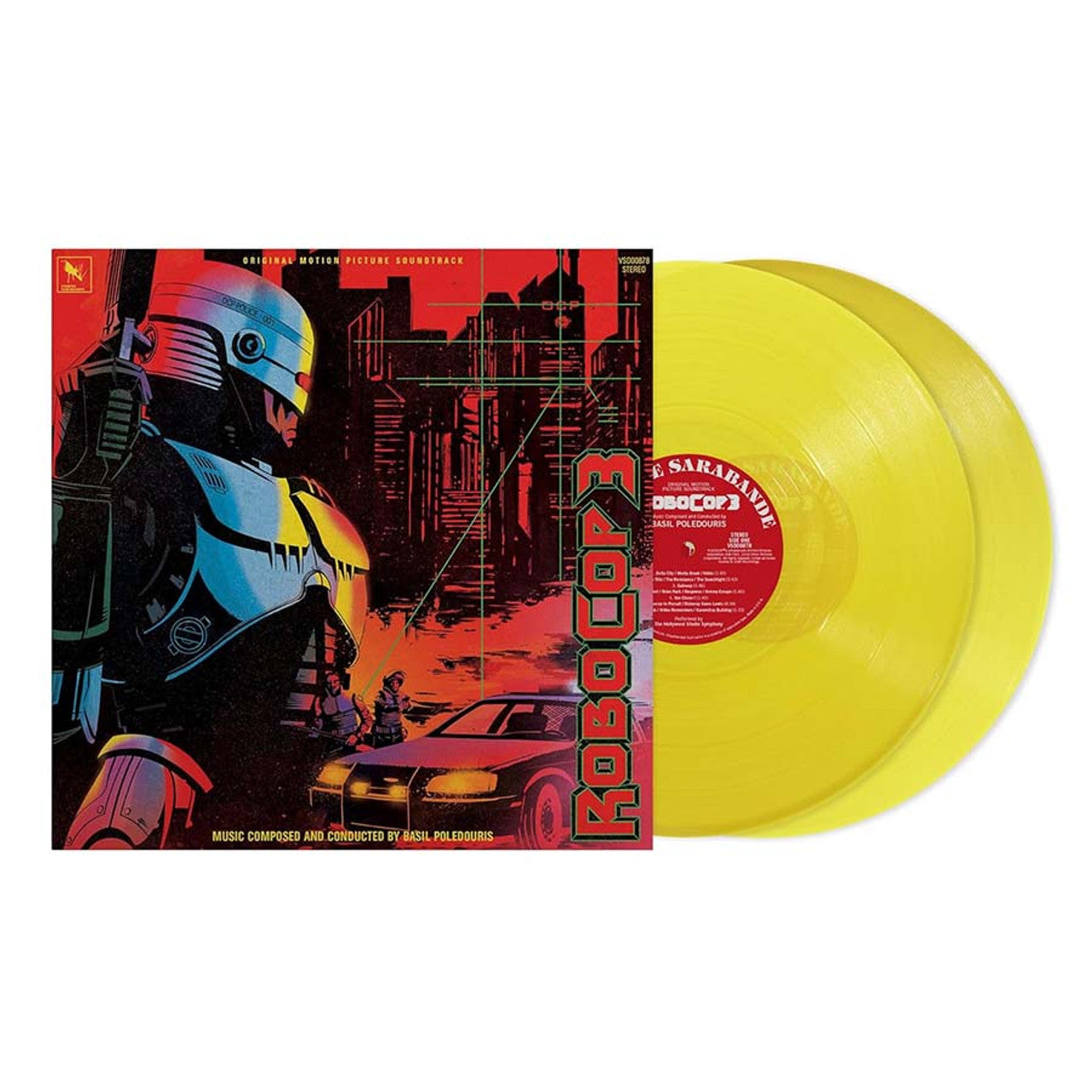 RoboCop 3 - Original Motion Picture Soundtrack (Deluxe Edition) - LP Vinyl Record Hub