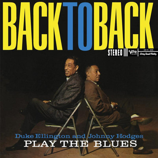 Duke Ellington & Johnny Hodges - Back to Back - Acoustic Sounds Series LP Vinyl Record Hub