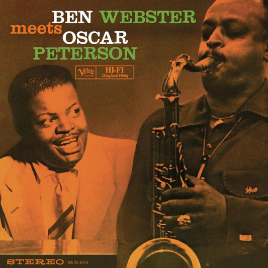 Ben Webster & Oscar Peterson - Ben Webster Meets Oscar Peterson - Acoustic Sounds Series LP Vinyl Record Hub