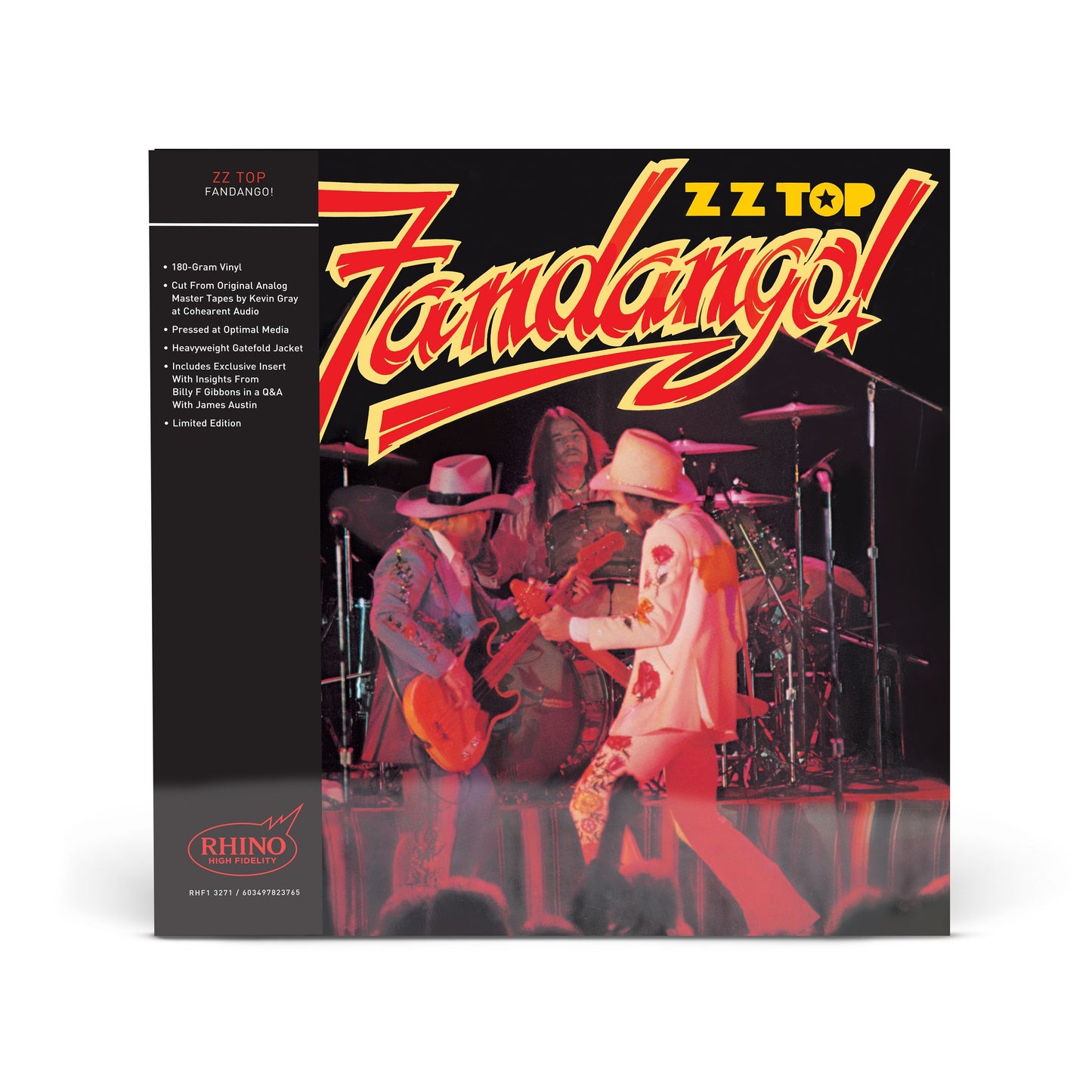 ZZ Top - Fandango! - Rhino Hi-Fi LP Vinyl Record Hub