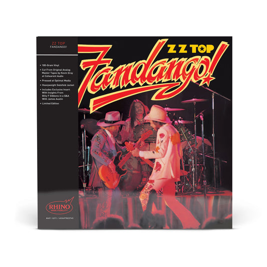 ZZ Top - Fandango! - Rhino Hi-Fi LP Vinyl Record Hub