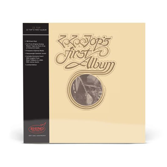 ZZ Top - ZZ Top's First Album - Rhino Hi-Fi LP Vinyl Record Hub